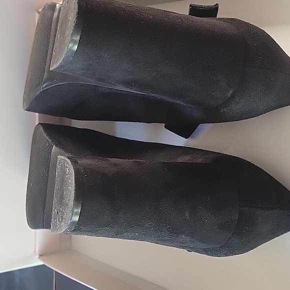 Chinese Laundry Black Platform Maryjane Pollyanne Shoes with Chunky Heel - Picture 4 of 5